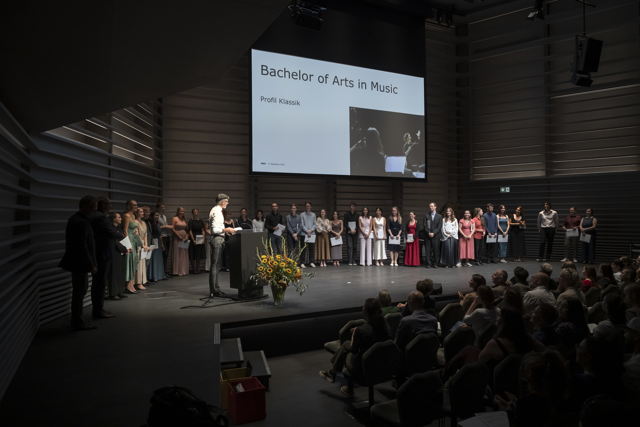 HSLU: Diplome und Preise für Musik-Absolvent:innen